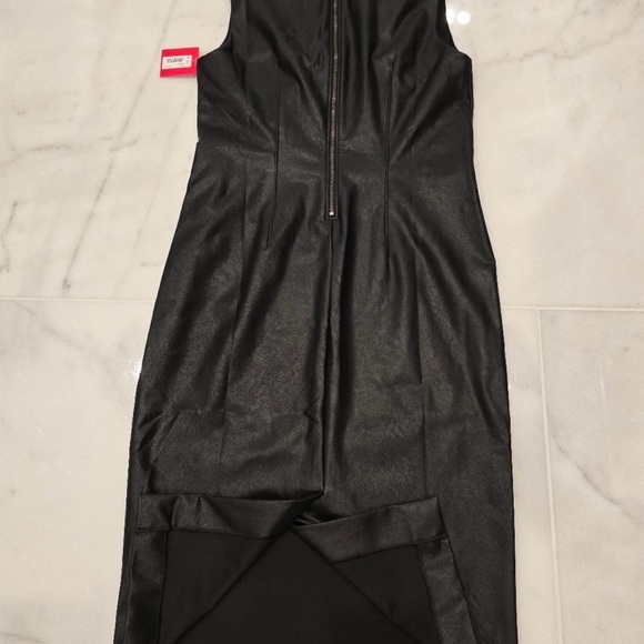 Spanx Faux Leather Sheath Dress - new with tag - Picture 5 of 7